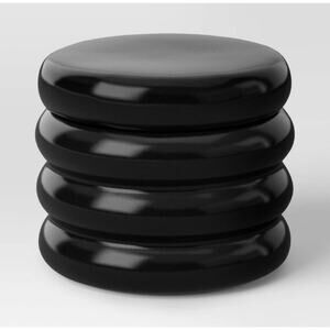 Bubble Lidded Box Black - Room Essentials (Target)